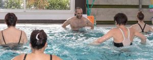 Atelier aquagym à Aquazen pole, près de Grenoble