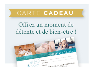 Carte cadeau Aquazen 2018