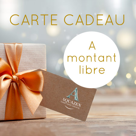 Carte cadeau Aquazen à montant libre