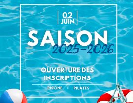 Inscriptions Aquazen 2025-2026