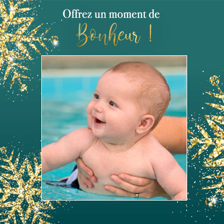 Carte de 10 séances bébés nageurs