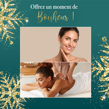 Offres de Noël , Harmonie zen : soin visage et modelage