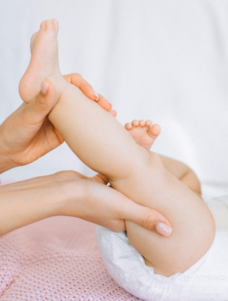 Massage bébé