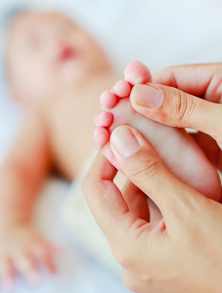Massage bébé